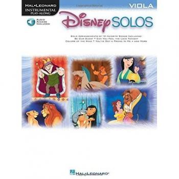 Disney Solos para Viola Alto: Instrumental Play-Along