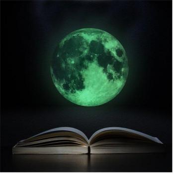 3D Moonlight Glow Stickers for Kids