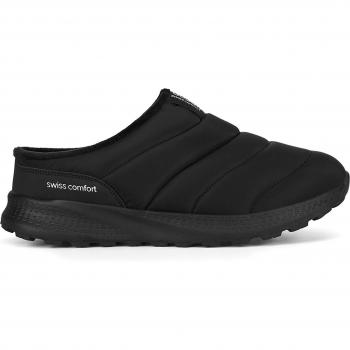 Schwarzes Hausschuh-Modell MF1661-1 von Go Soft
