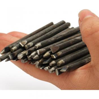 36 outils de gravure en métal pour bijoux