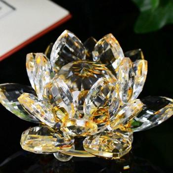 Colorful Glass Flower Candle Holders