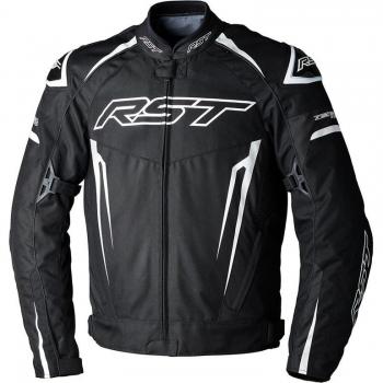 RST Tractech EVO 5 Motorradjacke Schwarz-Weiß