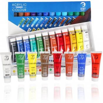 Set de pinturas acrílicas para cerámica y manualidades