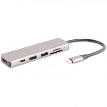 Shiverpeaks S/CONN Maximum Connectivity USB-C Multiport Dockingstation 6in1 (USB C)