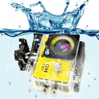 OWGYML wasserdichte Unterwasserkamera für Sport und Actionaufnahmen