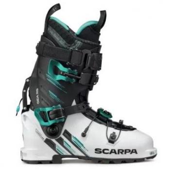 Scarpa Gea RS Damen Tourenskischuhe in Weiß/Schwarz/Grün