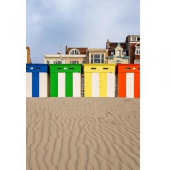 Cabanes Lumineuses Dunkerque – Peinture HD sur Verre Synthétique 65x97 cm
