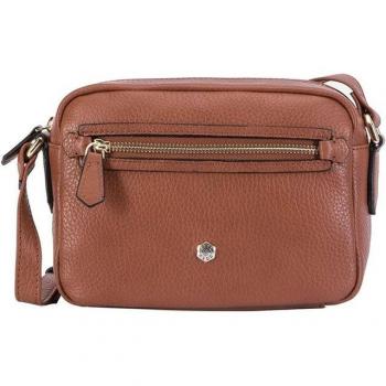 Jekyll & Hide 21 cm Brown Leather Capri Shoulder Bag with RFID Protection
