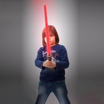 Épée laser sonore bleue
