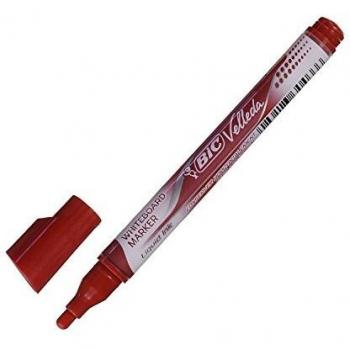 BIC Whiteboard Marker Velleda 1741 Liquid Ink, rot