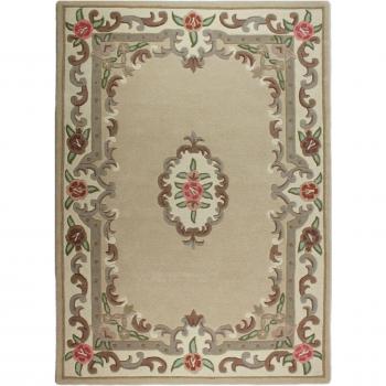 Tapis Shaggy Orient en Laine Marron 120x180