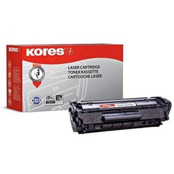 Encre de Remplacement Kores pour Fax Laser Canon L100 L120 L160, Couleur Noir G1176RB