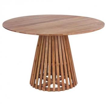 BELIANI Chic Round Dining Table for 4
