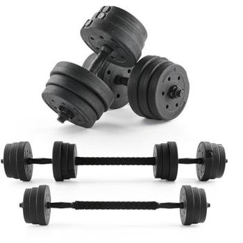 Black Phoenix 20‑kg Adjustable Cast Iron Dumbbell Set