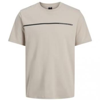 Jack & Jones T-Shirt Fusion Beige Regular 12273120