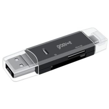 Multi‑Port SD & MicroSD Reader – USB‑A, USB‑C & Micro‑USB
