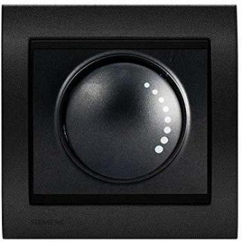 Siemens Delta Iris Va et Vient Variateur 500W Anthracite