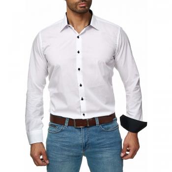 J'S FASHION Herren-Hemd