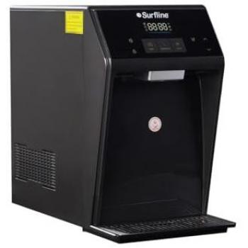 Distributore D'Acqua Purificante Compatto, Acqua Fredda/Calda, Nero – Wateria