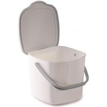 Pattumiera con coperchio bianco – modello 010079