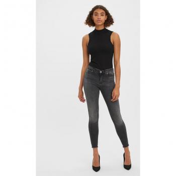 Jeans de mujer Vero Moda Peach pitillo largo