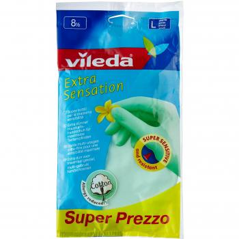 Guantes Vileda Extra Sensation Talla L