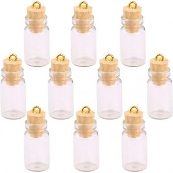 10‑Piece Mini Glass Jar Collection with Lids