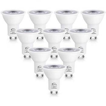 HYDONG GU10 LED Light Bulbs 8W Cool White 6000K, Wide Beam Angle