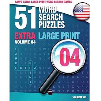 Sam's Extra Large-Print Word Search Games, by Sam Mark