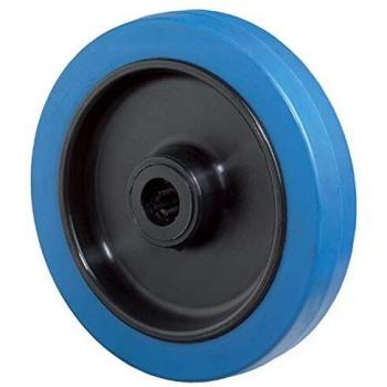 Pneumatique d’axe 8 mm, moyeu 36,5 mm, caoutchouc gris