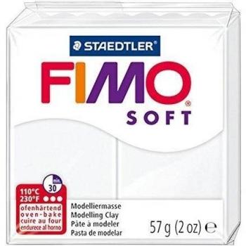 Fimo Soft 8020, 57 g, Weiß