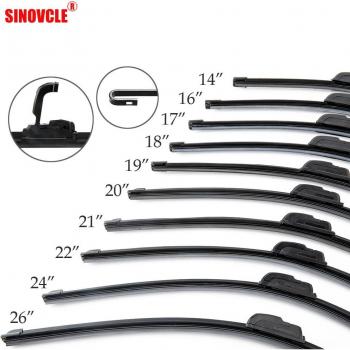 Auto Soft Windshield Wiper Blade Bracketless 14