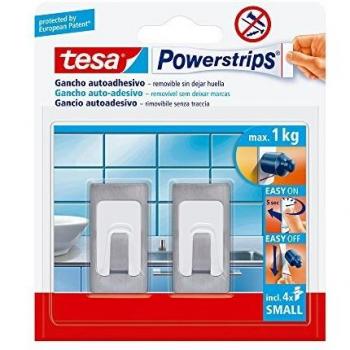 Tesa Gancio Adesivo Metallo/Plastica