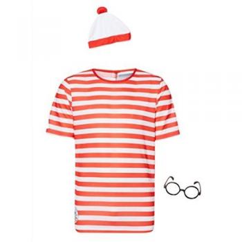 Where's Wally Theme Party Outfit – Small/Medium