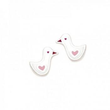 Agatha Ruiz de la Prada pendientes 8 mm. pato esmaltado colección ZOE