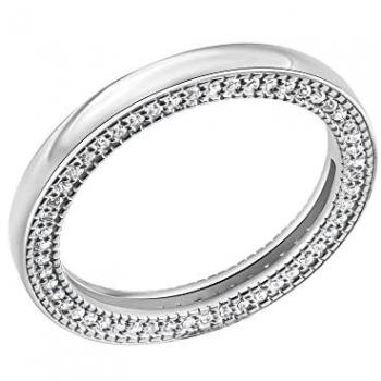 Celesta Silber Ring 925 Silber mit weißen Zirkoniasteinen