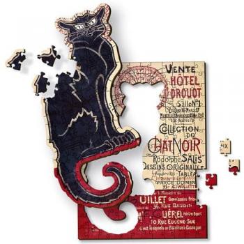 Trefl Puzzle „Schwarze Katze“ – 200‑Teile-Holzspielzeug