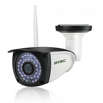 SV3C 1080p WLAN-Outdoor-Kamera – 128 GB TF‑Speicher, Smartphone‑Kompatibilität