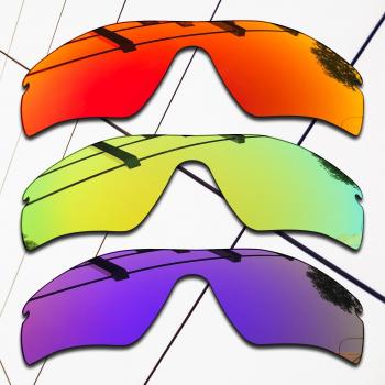 E.O.S Oakley RadarLock Path Lens Kit – Fire Red & Purple, 24K Gold Polarized, 3 Pieces