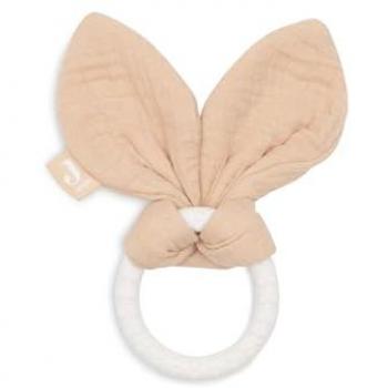 Jollein Bijou de Dentition Silicone Lapins et Croissants Lunaire