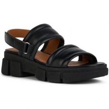 Geox Women's Lisbona Leather Sandals