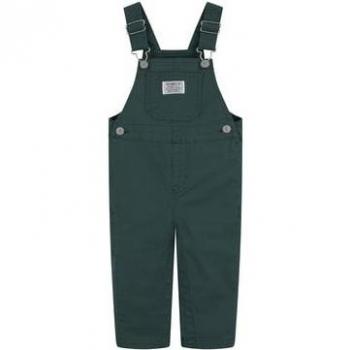 Salopette courte Levi's® Kids verte Carpenter