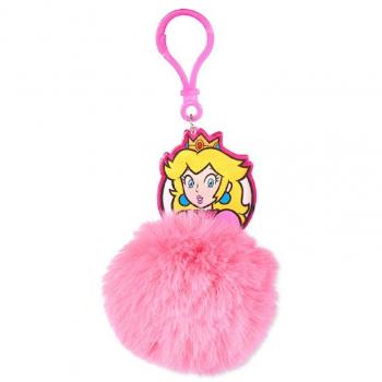 Llavero Pom Pom Super Mario (Princesa Peach)