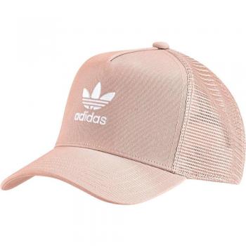 Adidas Men's Trefoil Trucker Cap, Dust Pink/White, OSFM
