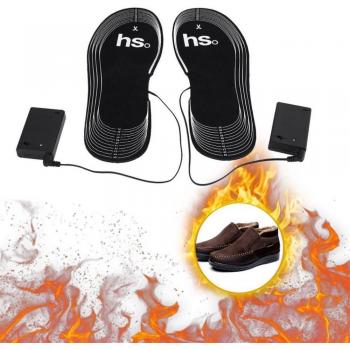 Chauffe-pieds en fibre de carbone – semelles d’hiver