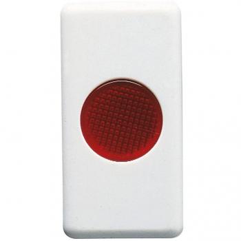 Gewiss GW20603 Spia Piana Diffusore Rosso 12/24/250V