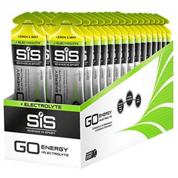 Gel Énergétique SIS Go + Électrolytes 60ml Citron Menthe
