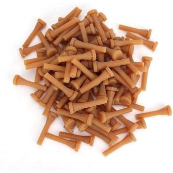 Tiges en caoutchouc 20X65mm