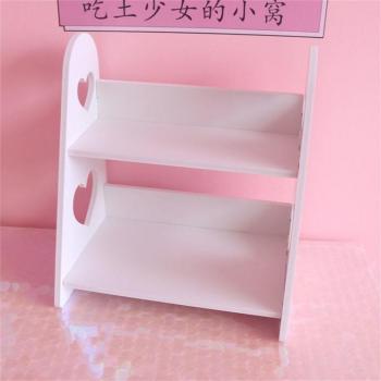 Multi-Shelf Display Rack for Bedroom