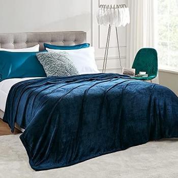 SoftWave Navy Bed & Sofa Cover